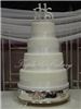 Triple C Cakery, Barrie — Simple, classy and timeless.  Each tier is a different flavour so there is something for everyone.