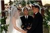 Outdoor Landing, Delta King Hotel, Sacramento — Closeup of a ceremony on the outside Landing - seats up to 250 people.