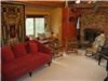 Meeting Oasis, Great Falls — Comfortable breakout area with fireplace and easy access to garden.