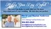 Making Your Day Perfect, Jacksonville — We are David and Marion Anderson and our goal is to help you have the best day of your life.  From performing the ceremony to helping you pull off a perfect wedding day.