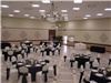Ballroom, Hale Activity Center, Dunedin — Sample of Wedding Reception set up. (Center view of Ballroom)