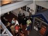 Lobby, Artspace, Raleigh — Overhead view of Lobby event.