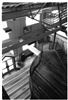 Lobby, Artspace, Raleigh — Lobby view with winding staircase, view from above.
