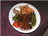 Double Dee's Catering, Mount Kisco — Grilled Surf and Turf with a side of assorted vegetables.