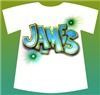 Caricature Party Artist, Suffern — Airbrushed tee shirt 3D name