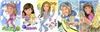Caricature Party Artist, Suffern — family drawn from photos on paper