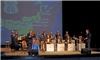 A Little Knight Music, Delray Beach — The Ted Knight Big Band heads down "Route 66" for a concert at Olympic Heights Theater in Boca Raton. The theme was Cities and States, and the program included "Stars Fell on Alabama," "Back Home Again in Indiana," and of course "New York, New York."