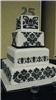 Cucamonga Cakery Company, Rancho Cucamonga — Stenciled Fondant beauty...-