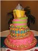Cucamonga Cakery Company, Rancho Cucamonga — Topsy-turvy party cake