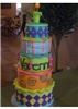 My Artistic Cake, Santa Rosa — One year anniversary cake for Verenna retirement living, such a fun cake to make! We replicated the cake on their invitation!!