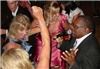 The Big Time, Austin — Mike Cross working the crowd at a wedding reception!