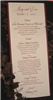 If So Inklined Calligraphy, Charlottesville — Menu Card- Can be designed for specific job. All colors available.