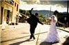 Stehman Photography, Tampa — A groom jumps for joy as he leaves with his beautiful bride.