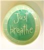 Gifted, Boston — Handmade word dishes. Available in lots of fun bright colors and 3 different sizes. Artists can also add a small flower to the dish (very cute). You decide what you want the dish to say. Perfect for seating at events and baby showers.