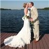 Runaway Weddings, Clermont — Wedding Couple enjoying lake view wedding in Daveport, Orlando