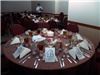 The Cedars Conference Center, McPherson — Wedding Reception Table Setting