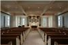 Cone Chapel, Willamette University, Salem — The chapel hosts a gorgeous working organ up front, stained glass windows throughout and a capacity of 300.