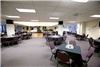 Cat Café Only (Without Dining Rooms 1 & 2), Willamette University, Salem — Decorated with dance floor and dining.