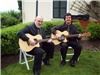 The Kootz, Caldwell — The Kootz 'acoustic-duo' in the garden, performing "at the ceremony"!
