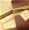 Deborah Nadel Design, Merrick — Destination wedding invitation featuring hand calligraphy