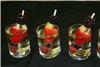 Shanes Gourmet Catering, Columbus — Champagne Shots with Berry Skewer