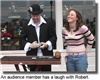 Robert Smith Presents - Corporate magic &  festival entertainment, Albuquerque — Robert entertains at Disney's Boardwalk Resort in Walt Disney World.