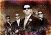 Captured Moments Photography by Angela Murray, Kelowna — The Groom with his Groomsmen with a modern graphic twist!