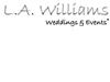 L.A. Williams Weddings & Events, LLC, Fairfax — Full service and "day of" Wedding & Event planning services. Serving the  DC Metro area (Southern Maryland, NoVa, DC).
"We create the event, You create the memories".