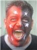 Art On You! by Time Honored Designs, Vancouver — Sports fans LOVE us!!!  Blazer fan done up for the Portland Trail Blazer Game.