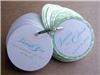 Pretty Stationery for Beautiful Souls, Brooklyn — Damask Border Favor Tags