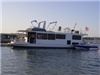 EJ King's Drifting Inn, LLC, Yuma — Decks with tables, seating, grill, and fabulous 360 degree views of the marina!
Interior with fully equipped kitchen, restroom, and additional seating!