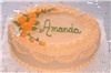 Entire Facility, Three Roses Bed and Breakfast, Pontiac — Sample of a bridal shower cake which would serve 36.