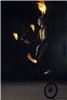 Texas Entertainer, Tyler — Riding a tall unicycle, juggling 3 flaming torches, wearing a fiery hat.  What do you do for fun?