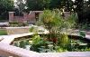 Lauritzen Gardens Omaha's Botanical Center, Omaha — Victorian Garden reflecting pool.