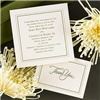 Simply Beautiful - Thibodaux, Thibodaux — Double Line Square 
Create your wedding day look with the ink color of your choice for this ecru, square invitation card. The border and verse will be printed in the ink color of your choice. Matching enclosures are sold separately. 
5 1/2" x 5 1/2"