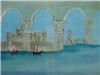 Alexandria Mediterranean Cuisine, Portland — handpainted interiors of our restaurant
