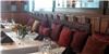 Dining Room 1-3, Bullfinchs, Sudbury — Long banquette in main dining room