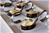 David Salvatore Private Catering, Philadelphia — This client wanted an entree in small bites - a daube of wild boar with potato/salsify puree.