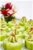 Pepper's Fine Foods Catering, Northborough — Edamame stuffed Cucumber, Thai Chili sauce