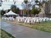 Surprise Rental LLC - Phoenix, Phoenix — Az Capital Lawn- 20x20 tent, 60" Round tables w/ white chairs.