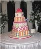 Perfect Day Cakes - Minneapolis, Minneapolis — This 5 tier gift package wedding cake was the centerpiece at this wedding.