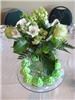 Perfect Day Cakes - Minneapolis, Minneapolis — These were half of the centerpieces that went along with the Cymbidium Wedding Cake.