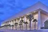 George Jenkins Arena, The Lakeland Center, Lakeland — Arena Exterior 

The Jenkins Area with its capacity of 8,136 reserve seating or 10,000 festival, has been the site for every type of event possible. Its roomy flexibility can accommodate everything from three ring circuses, the ice follies, basketball, trade shows, concerts and so much more!
