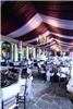 The Linen House, Houston — Linens in all shades of purple from The Linen House made this summer wedding a royal affair!