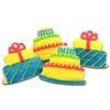 Cookies by Design, Portland — Birthday favors - $3.50 each in your choice of colors. Individually wrapped or on a platter.