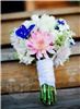 Snapdragon Studio, Vancouver — Mixed garden bouquet featuring dahlias, iris, roses, snapdragon, and hydrangea. Photo by Tumble Bumble Photography.