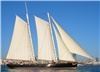 Yacht "America", San Diego — 139 Ft long, elegant and comfortable for up to 85 guests. Very stable with no motion to cause seasickness. This beautiful yacht sails only on the calm bay for dining experiences.