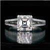 MDC Diamonds NYC, New York — ES26
This 14K white gold split band engagement ring setting features 44 round brilliant cut diamonds micro Pavé set on a split prong of either side of the center diamond of your choice. 0.64 carat total weight of diamonds. Matching wedding band available Stock Number: ES42WB