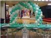 Occasions, Duluth — 2 color balloon spiral arch, can be made in any size.