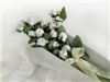 Baby Bootie Bouquet - New York, New York — A CLASSIC!!!! Rosebox bouquet holds one dozen, two dozen, three dozen or more bootie blooms beautifully arranged in a rose box and wrapped in tissue. What a gorgeous surprise for mommy to receive! Unroll the rosebud socks and baby’s tootsies are covered for months to come! Select pink, blue, white or any combination. (contains 6 pair or more of infant socks size 0-4, rose box is 24 inches long)